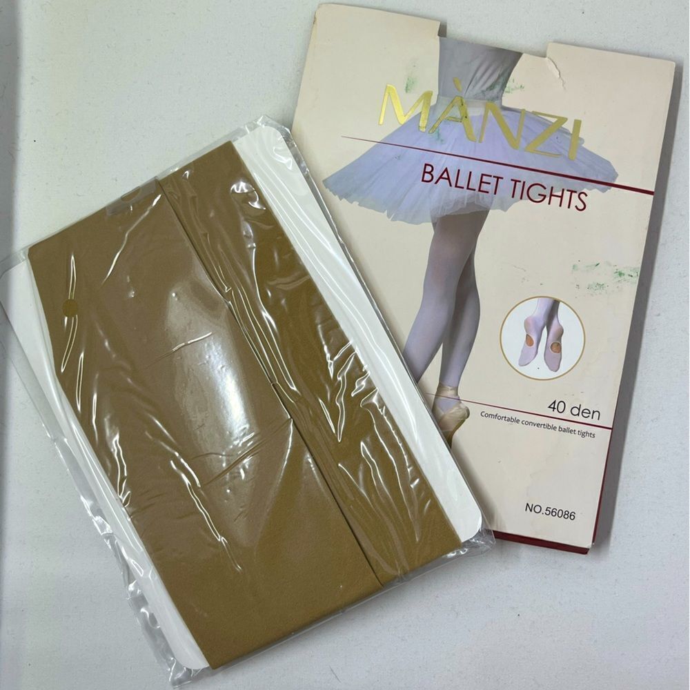 Manzi 40 den convertible ballet tights for girls